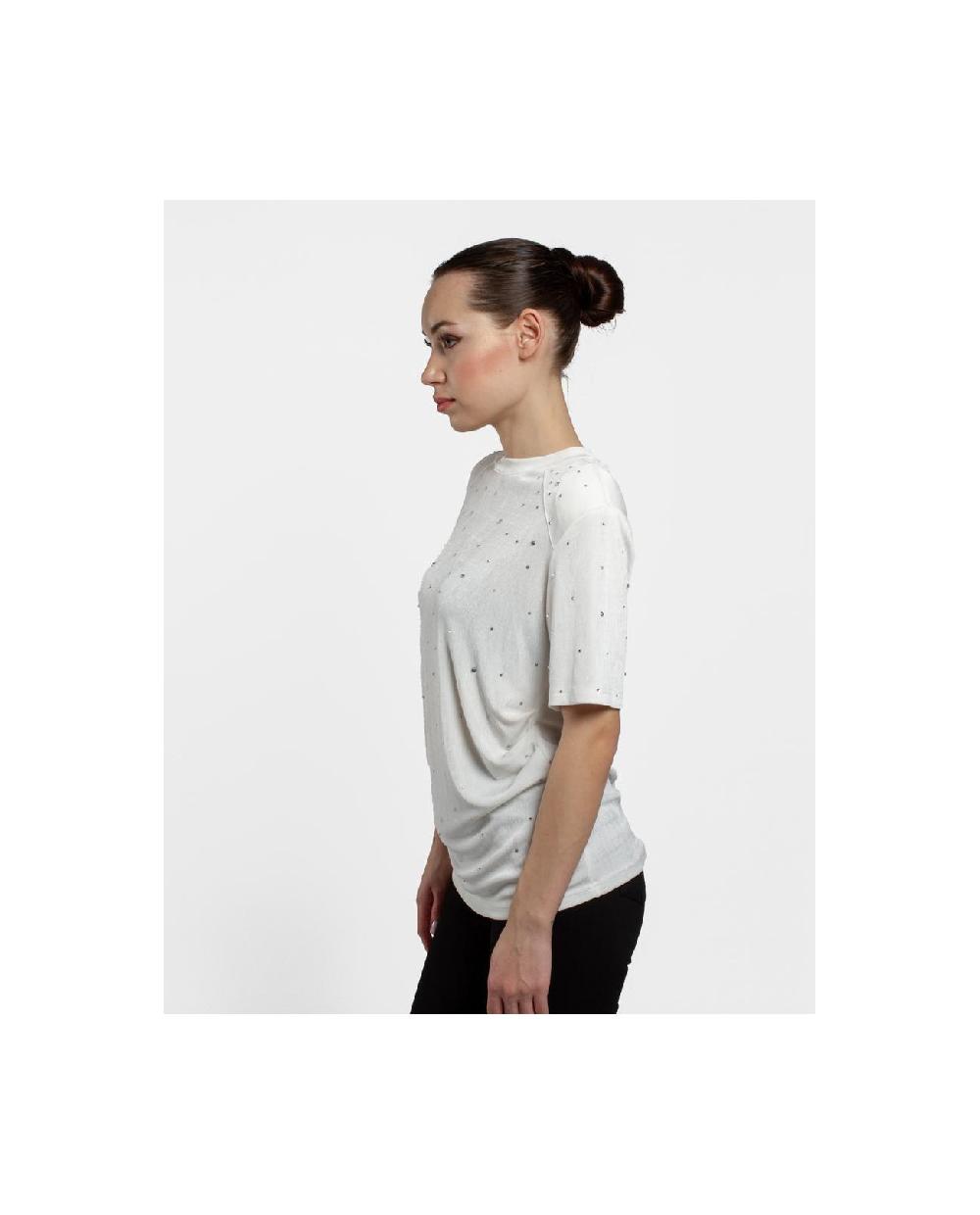 Cuplé CAMISETA STRASS PUNTO BLANCO