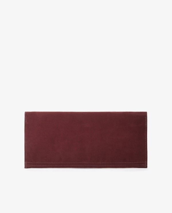 Cuplé CARTERA IMAN ULTRASUEDE BURDEOS