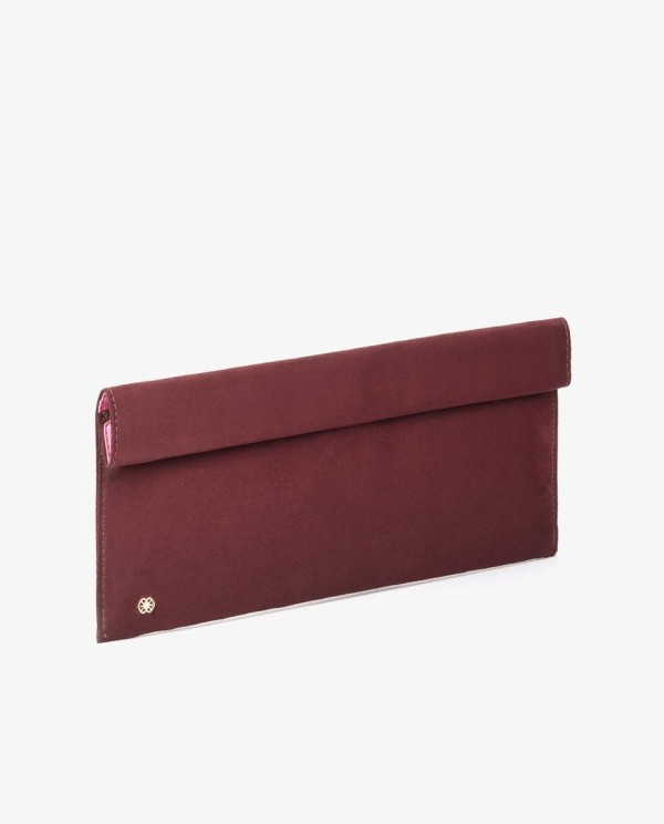 Cuplé CARTERA IMAN ULTRASUEDE BURDEOS