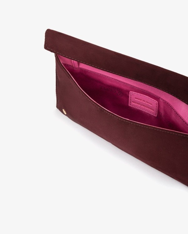 Cuplé CARTERA IMAN ULTRASUEDE BURDEOS