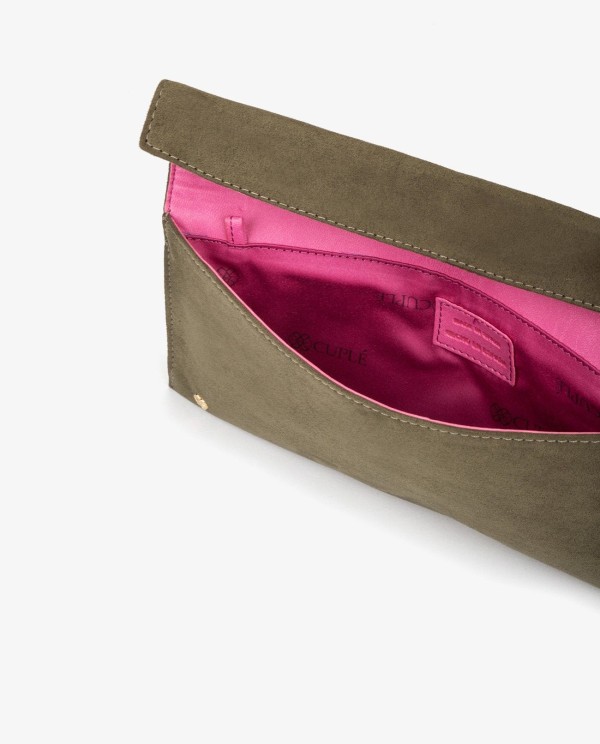 Cuplé CARTERA IMAN ULTRASUEDE KAKI