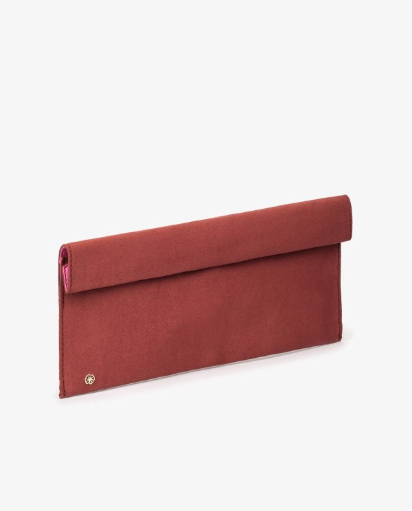 Cuplé CARTERA IMAN ULTRASUEDE TEJA