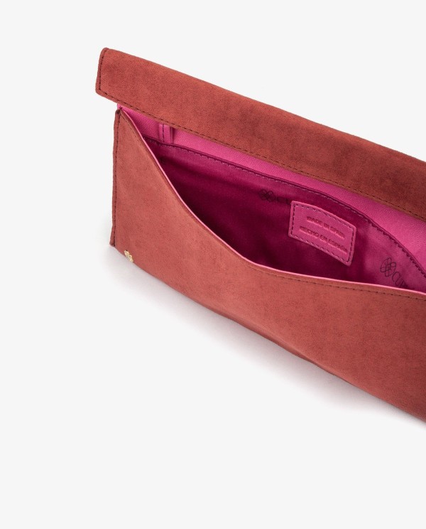 Cuplé CARTERA IMAN ULTRASUEDE TEJA