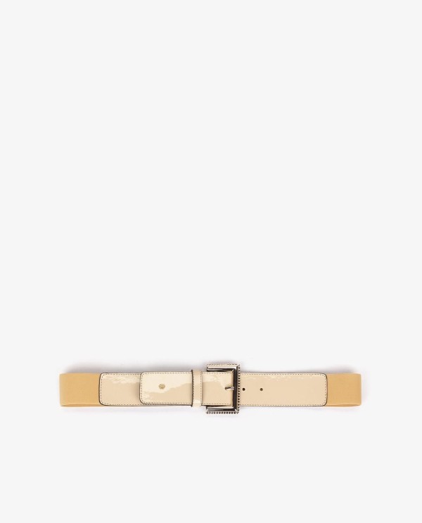 Cuplé CINTURÓN ELÁSTICO CHAROL BEIG