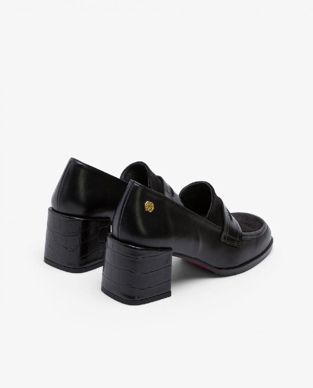 Cuplé MOCASIN ANTIFAZ NAPA NEGRO
