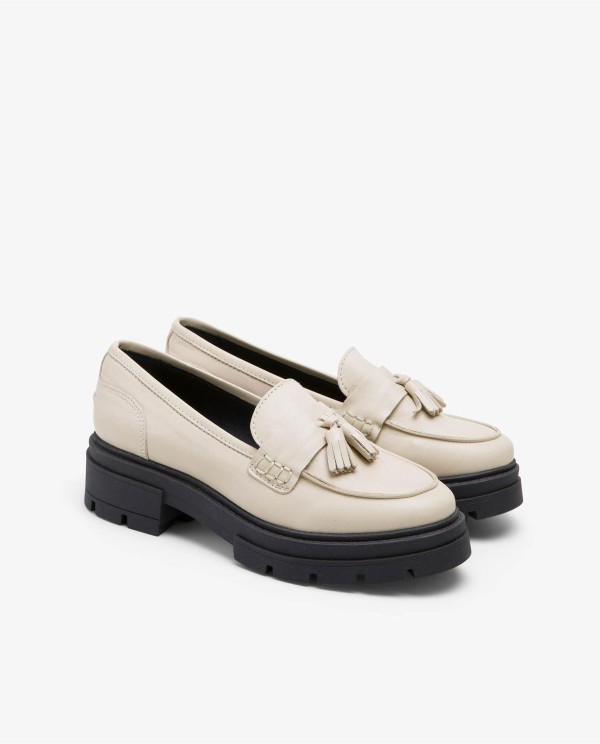 Cuplé MOCASIN BORLA NAPA BEIG