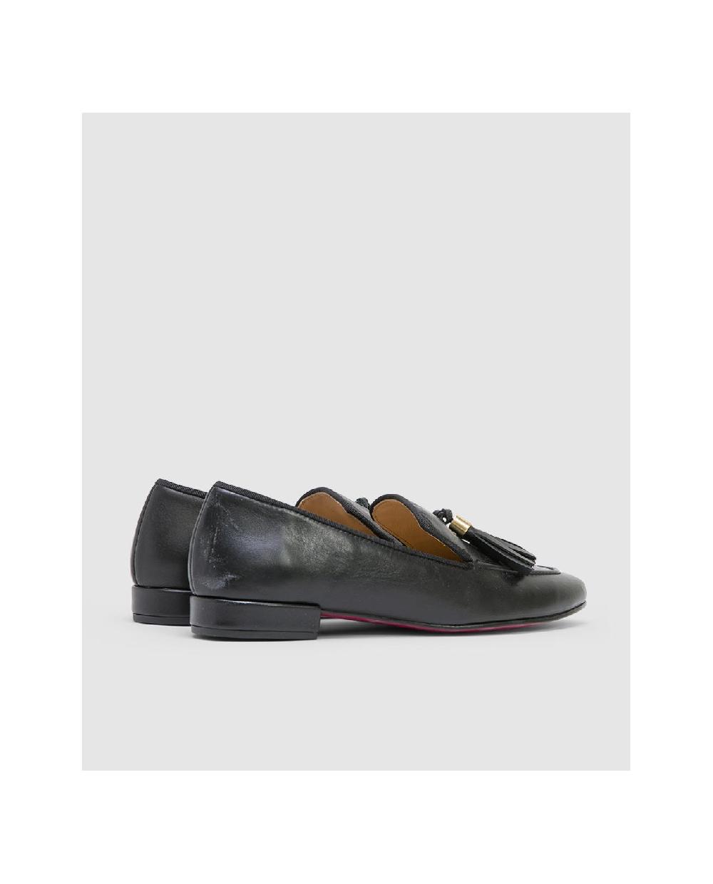 Cuplé MOCASIN SANTANDER NAPA NEGRO