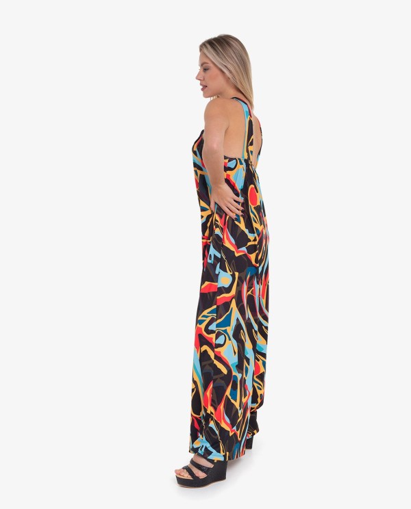 Cuplé MONO HALTER PUNTO ESTAMPADO ARTIST