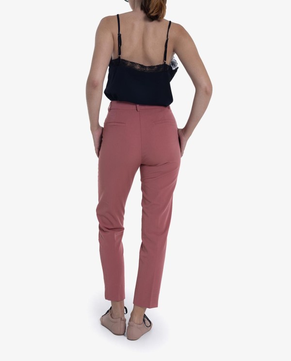 Cuplé PANTALON CREP ROSA
