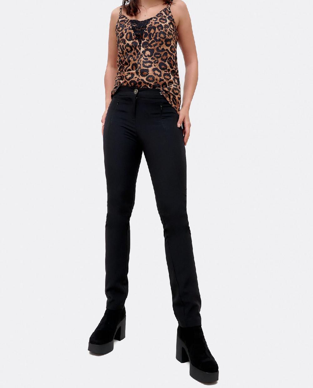 Cuplé PANTALON PITILLO DOBLE TELA NEGRO