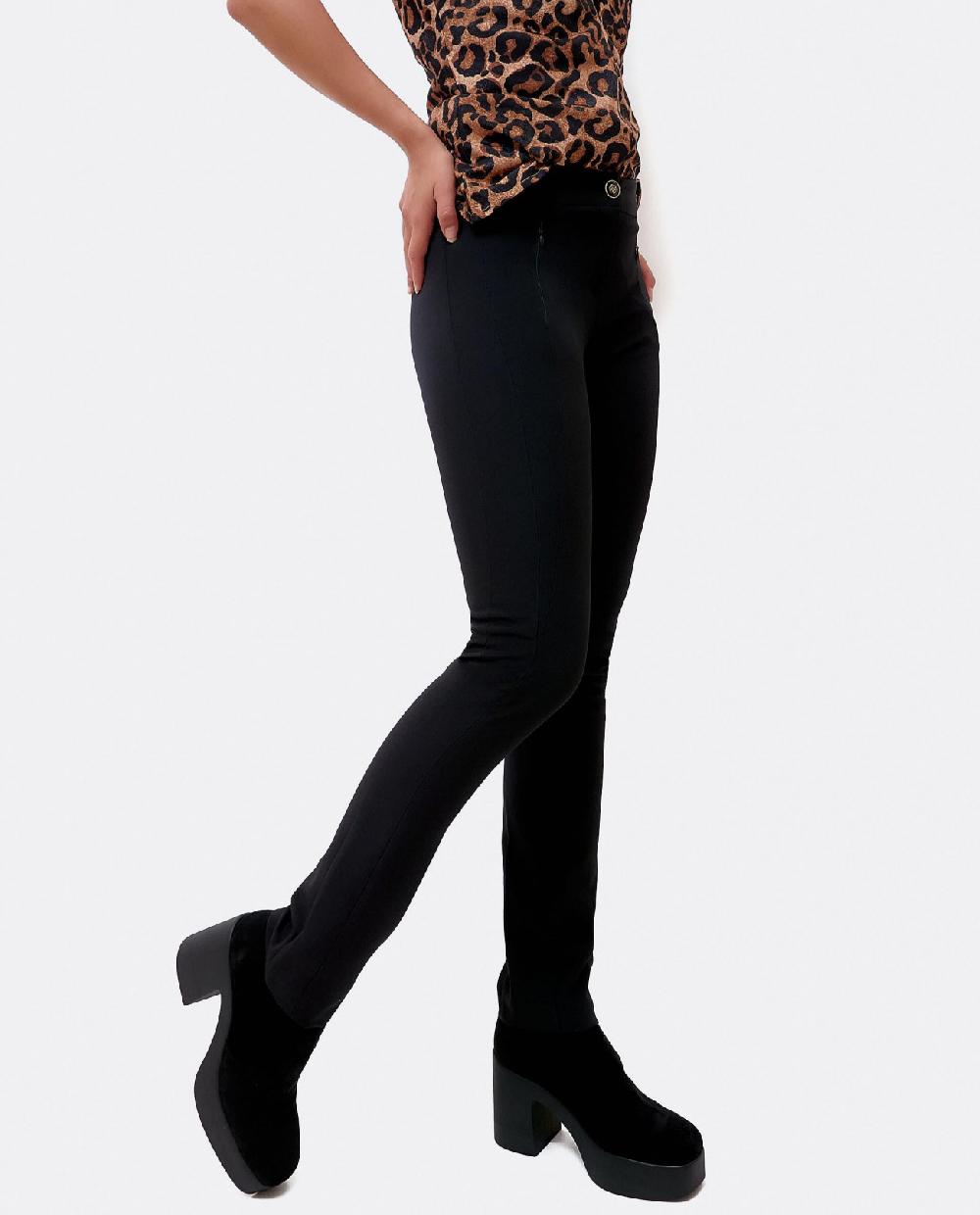 Cuplé PANTALON PITILLO DOBLE TELA NEGRO