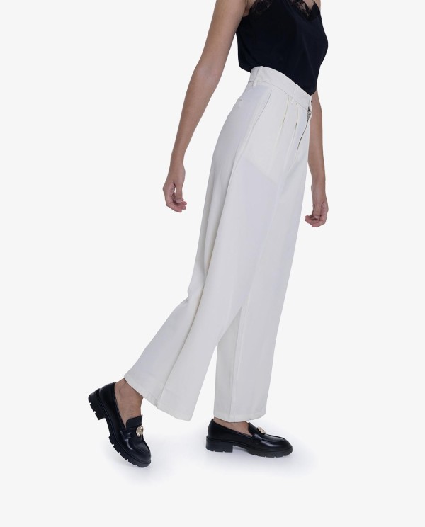 Cuplé PANTALON RECTO CREP BEIG
