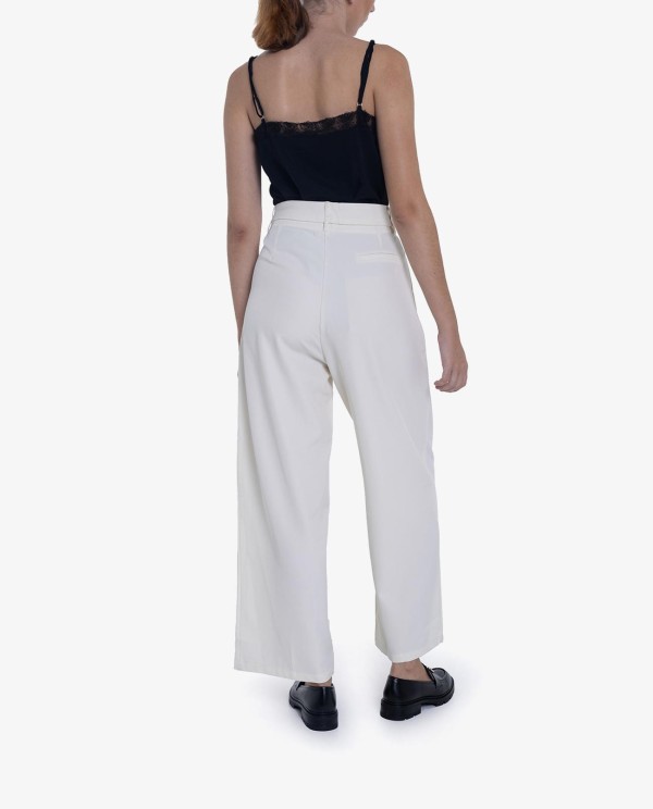 Cuplé PANTALON RECTO CREP BEIG