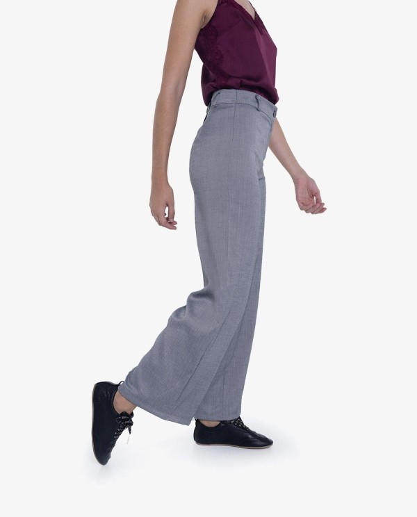 Cuplé PANTALON RECTO ESPIGA GRIS