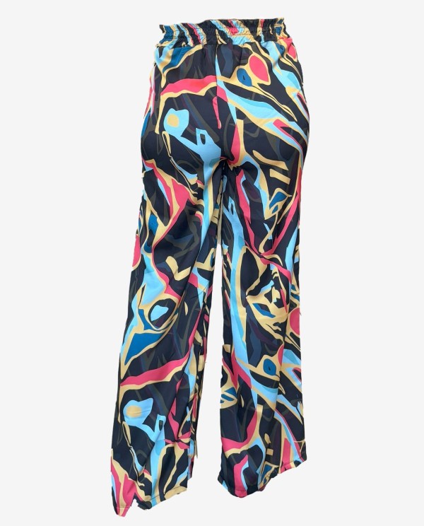 Cuplé PANTALON RECTO SEDÍN ESTAMPADO ARTIST