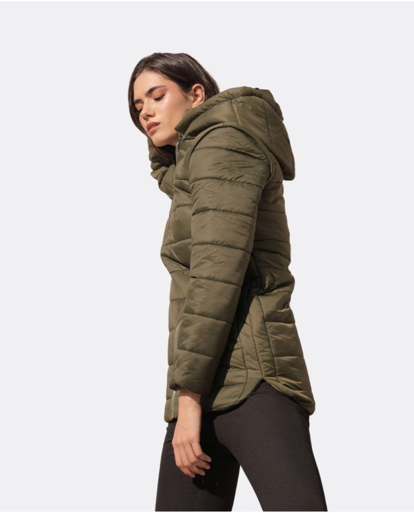 Cuplé PARKA NYLON VERDE