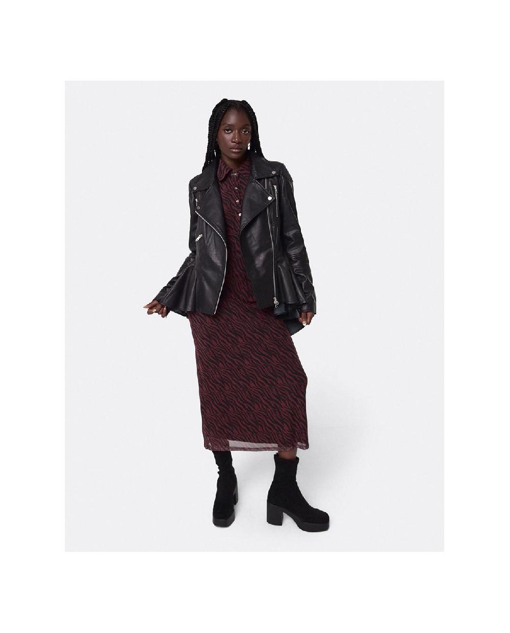 Cuplé PELUM BIKER CHAQUETA PIEL NEGRO