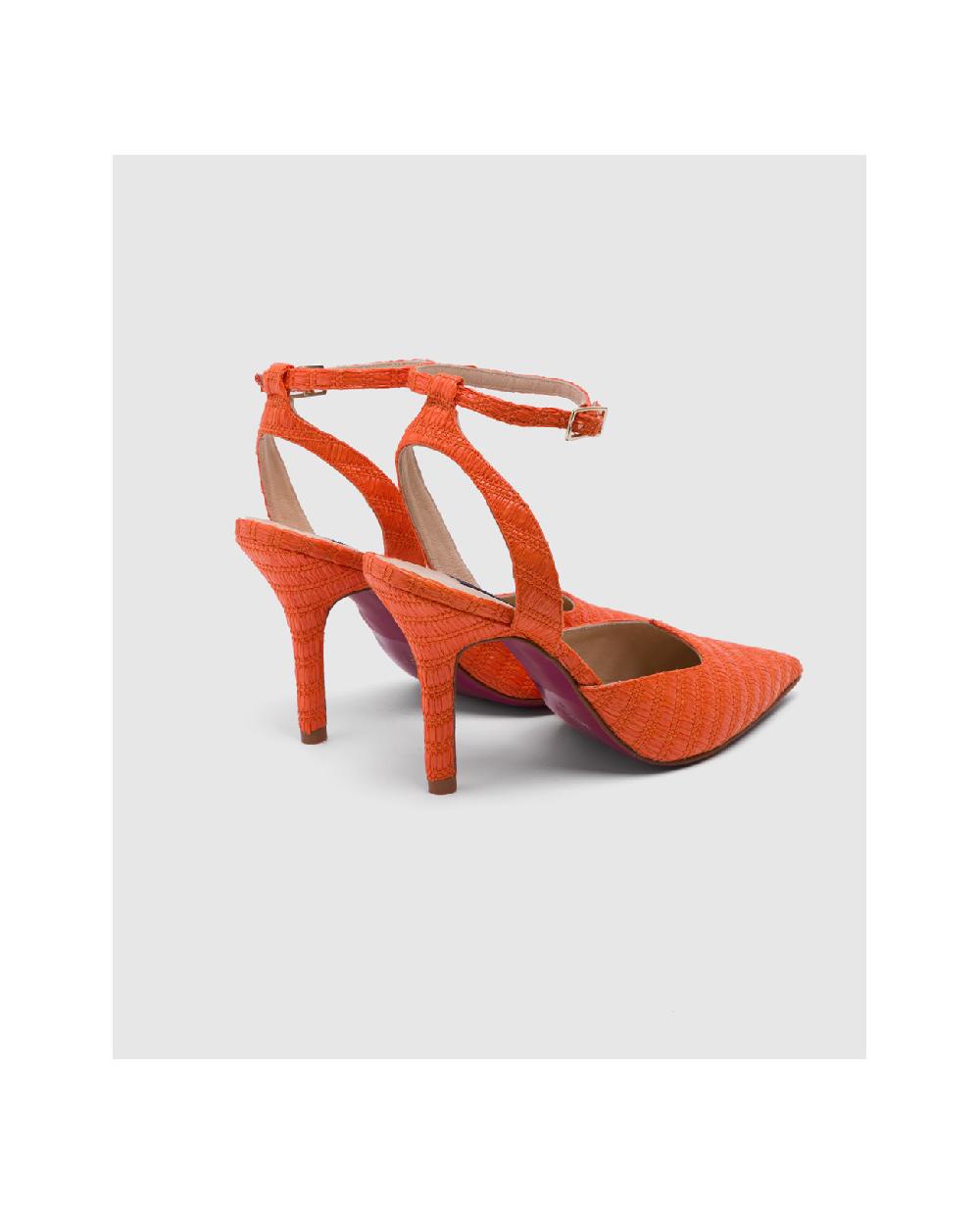 Cuplé SALON DEST. VEJER RAFIA NARANJA