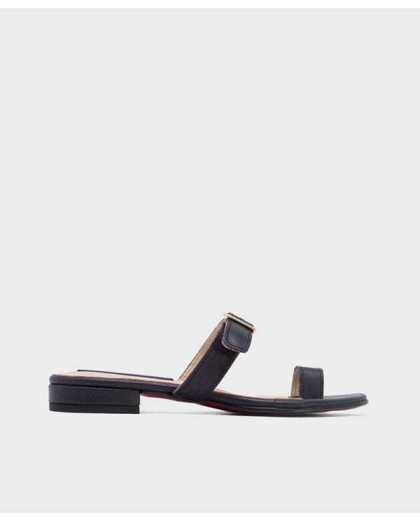 Cuplé SANDALIA BARBATE NAPA NEGRO
