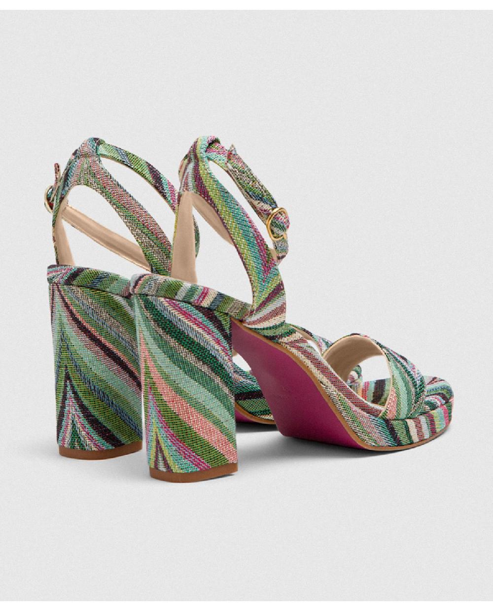 Cuplé SANDALIA CONIL TEXTIL MULTICOLOR