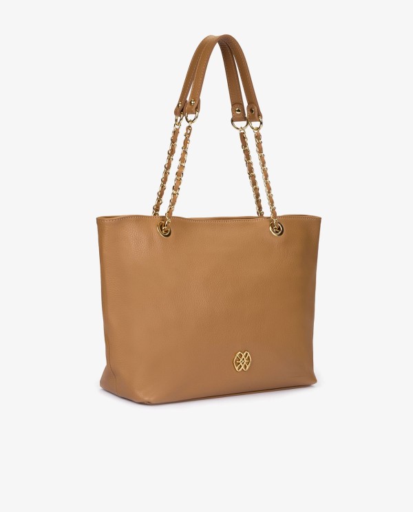Cuplé SHOPPER CADENA PIEL CUERO
