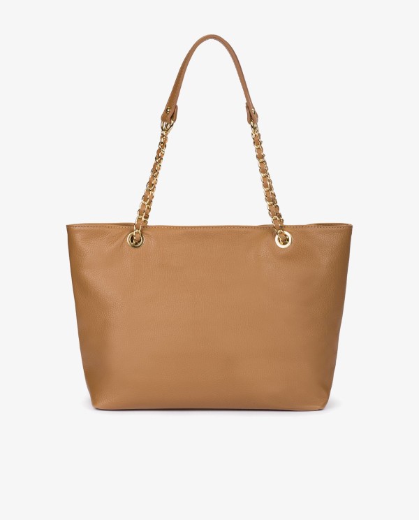 Cuplé SHOPPER CADENA PIEL CUERO