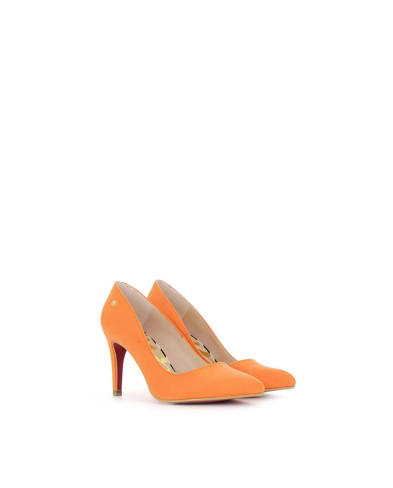 Cuplé STILETTO ULTRASUEDE ORANGE