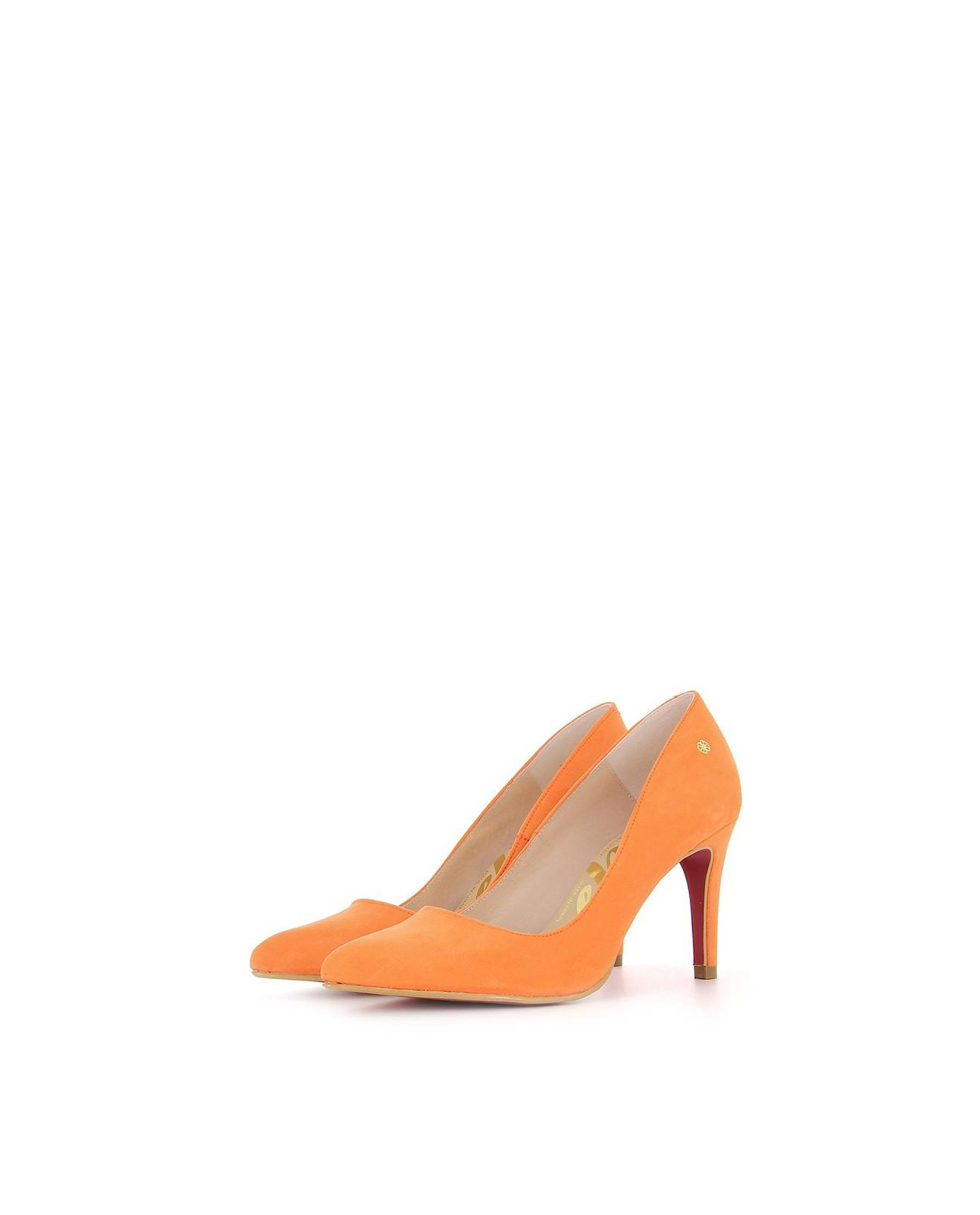 Cuplé STILETTO ULTRASUEDE ORANGE