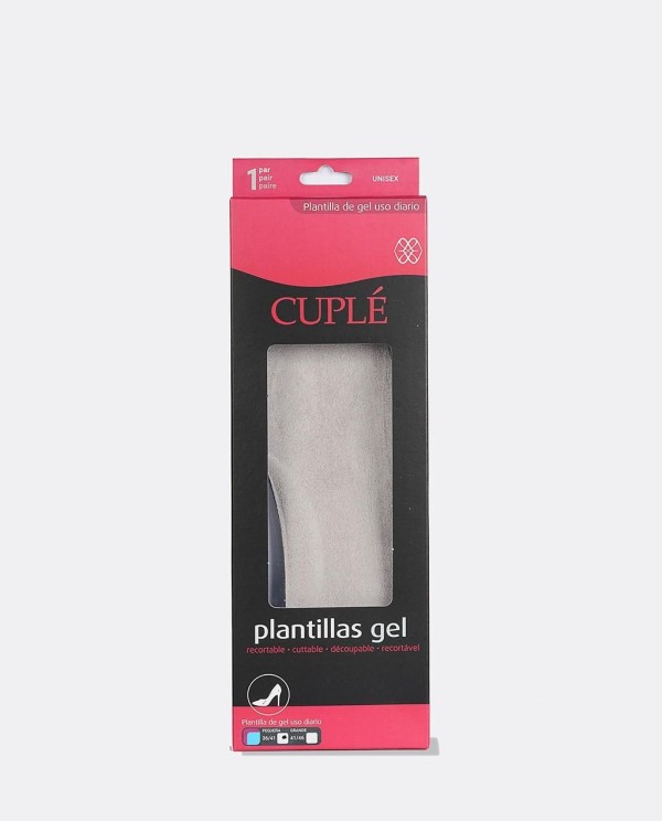 Cuplé SUMINISTRO . PLANTILLA GEL USO DIARIO