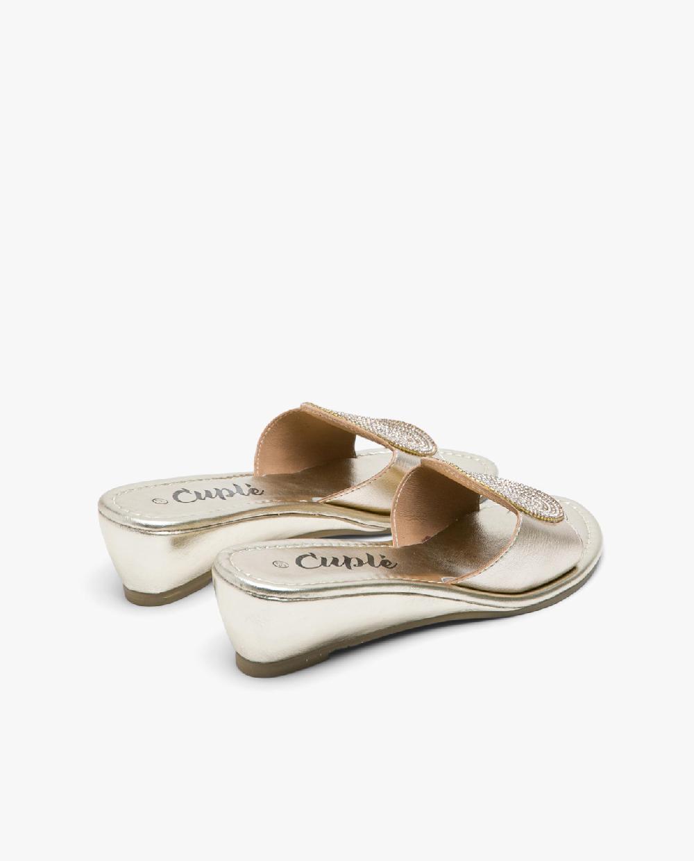 Cuplé ZUECO CIRCULO STRASS ORO