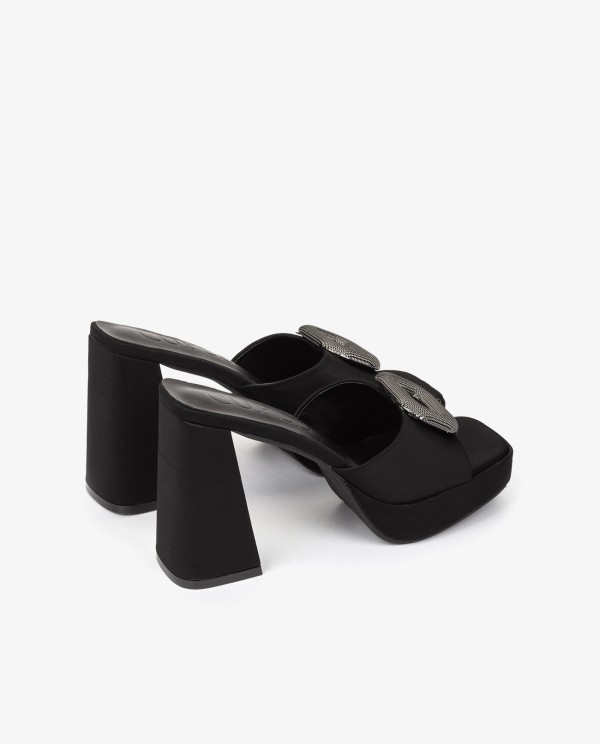 Cuplé ZUECO RASO NEGRO