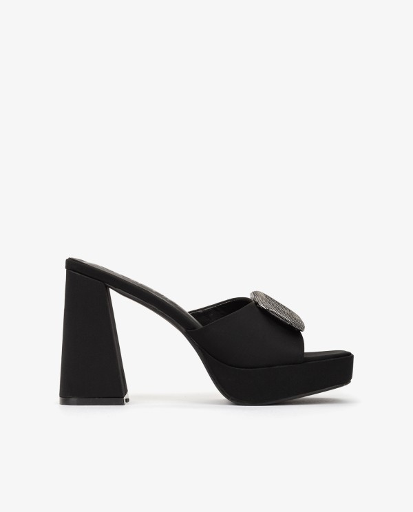 Cuplé ZUECO RASO NEGRO