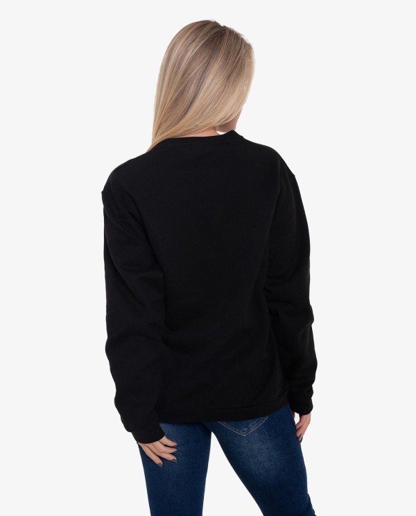 Cuplé SUDADERA NEGRA EN ALGODON CON LOGO CUPLE JEANS
