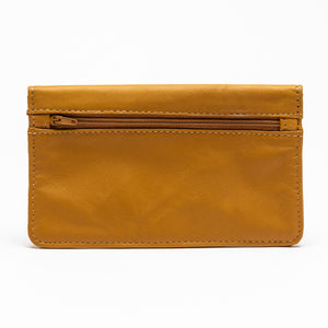 D Lirio Cartera De Piel Marrón