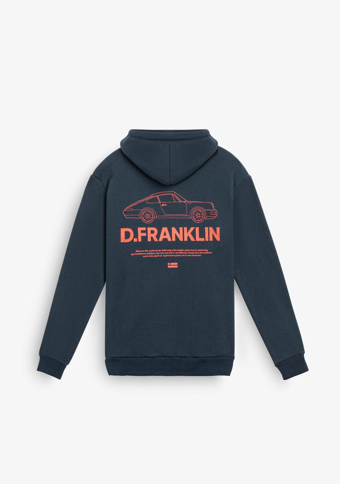 D.franklin 911 Iconic Hoodie Grey