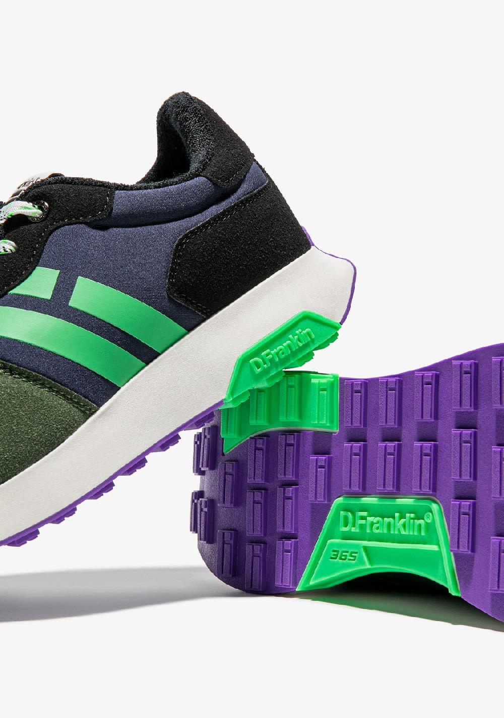 D.franklin Active Flag Navy / Green