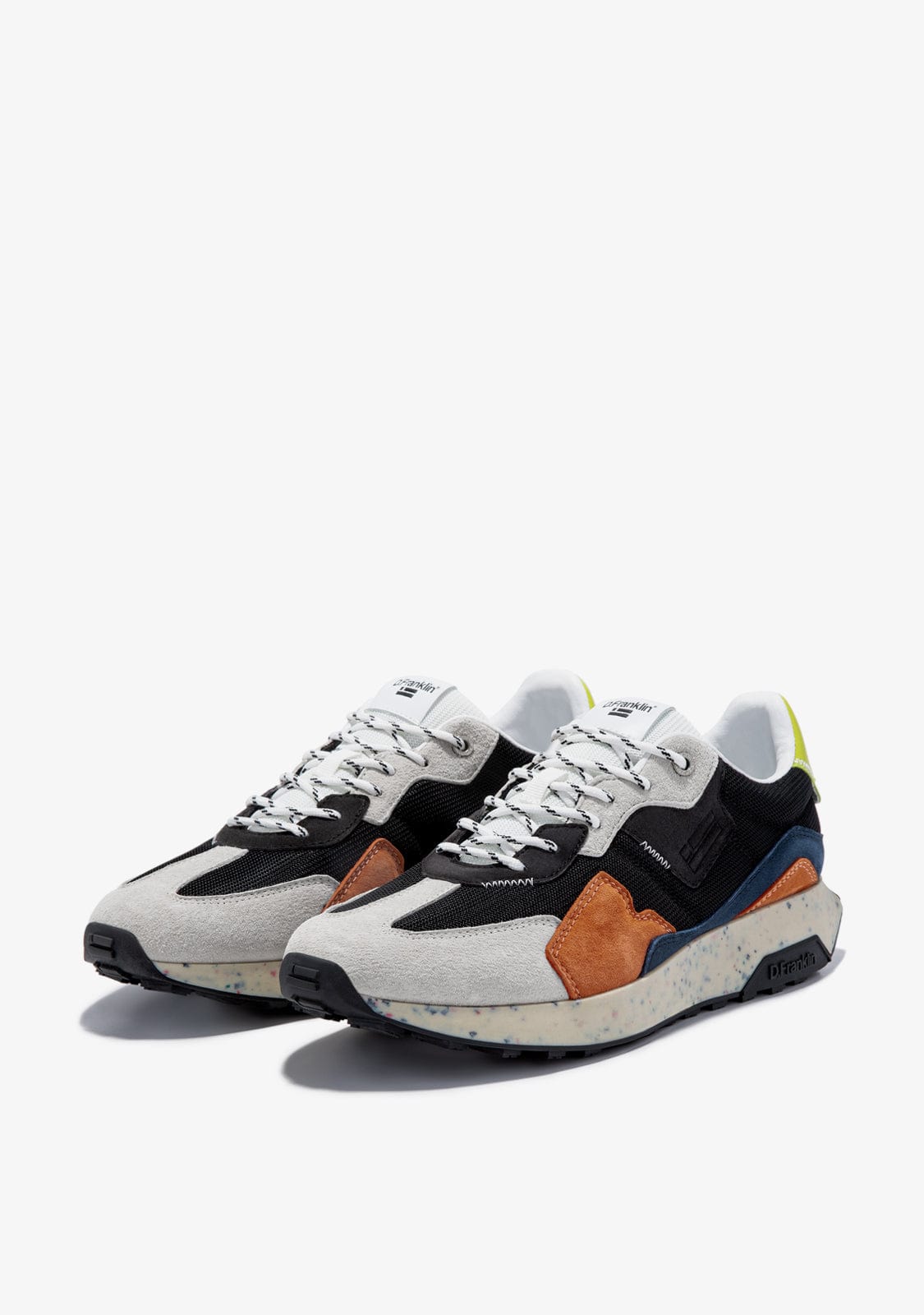 D.franklin Active Flag Patch Black