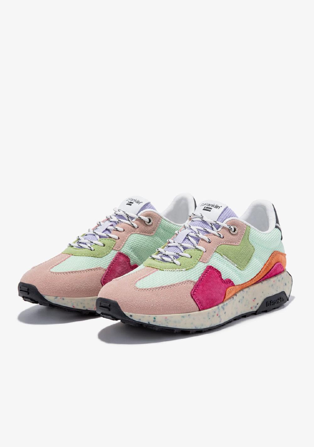 D.franklin Active Flag Patch Lime