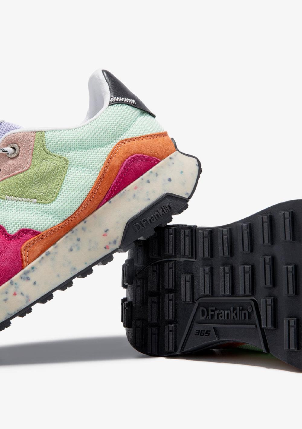 D.franklin Active Flag Patch Lime