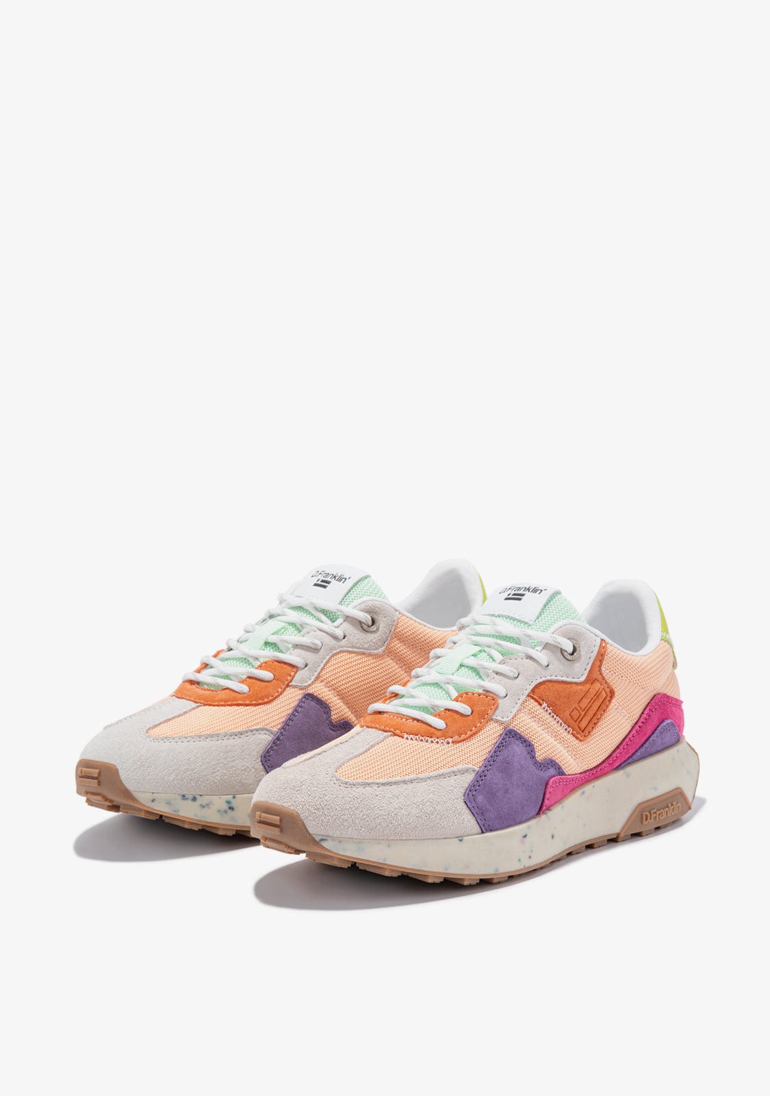 D.franklin Active Flag Patch Orange