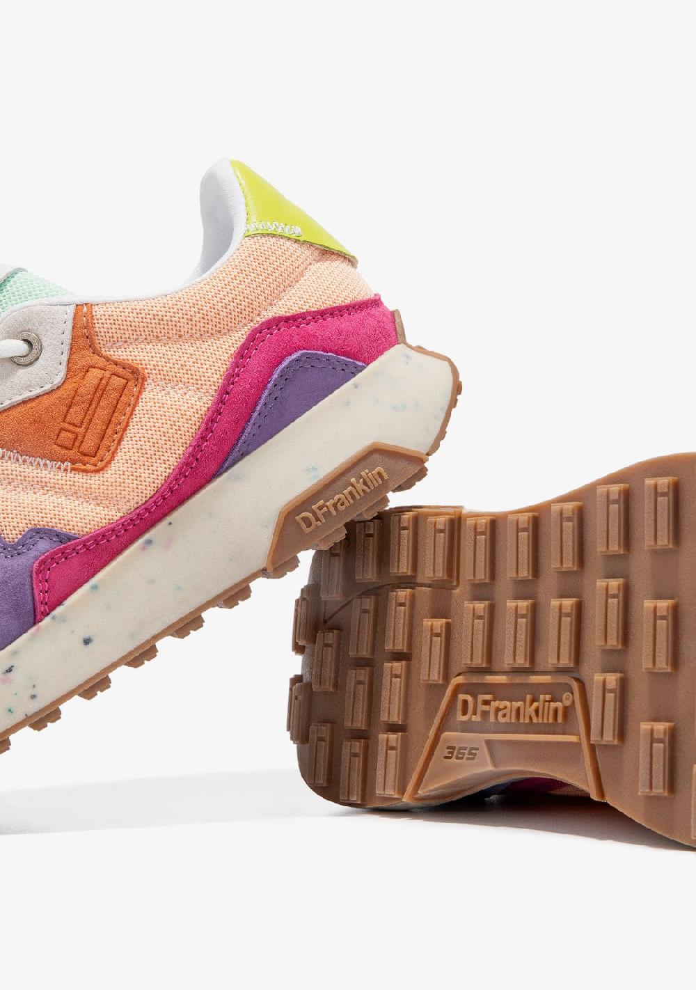 D.franklin Active Flag Patch Orange