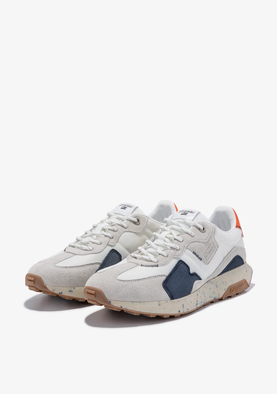 D.franklin Active Flag Patch White