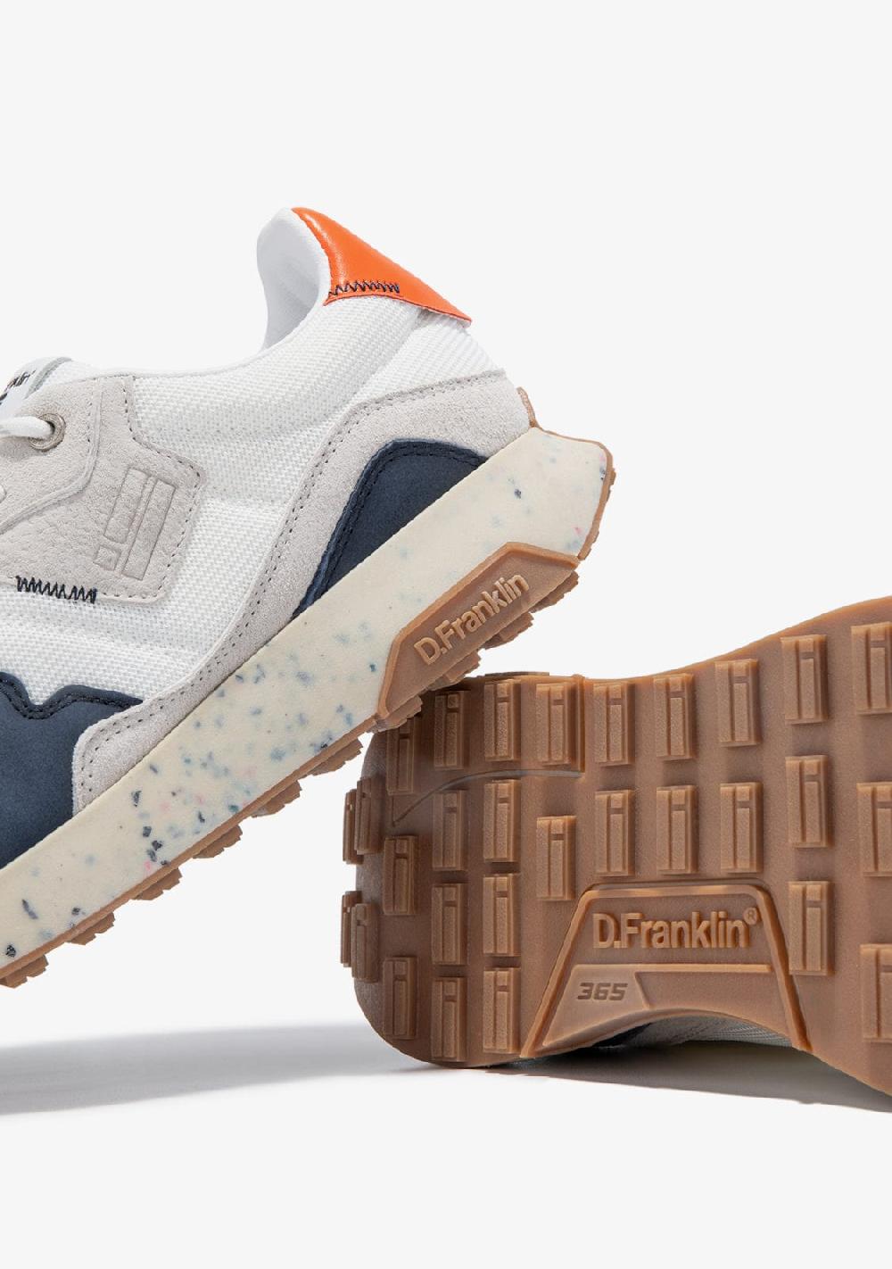 D.franklin Active Flag Patch White