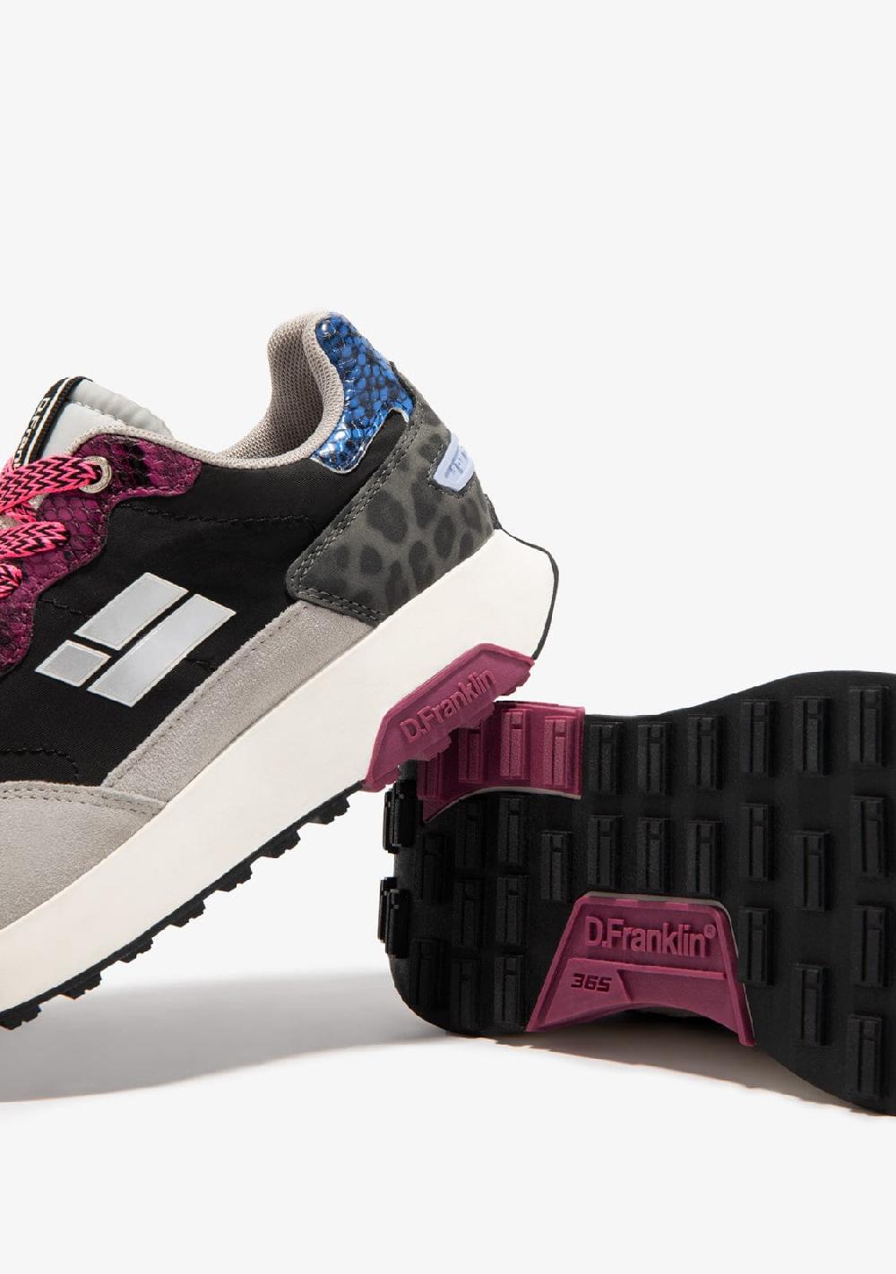 D.franklin Active Flag Safari Black