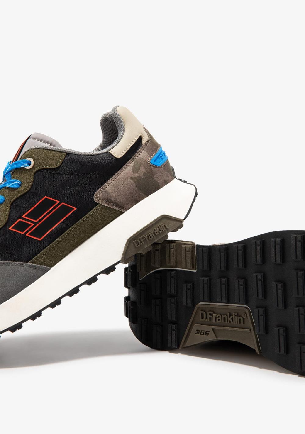 D.franklin Active Flag Safari Black / Camo