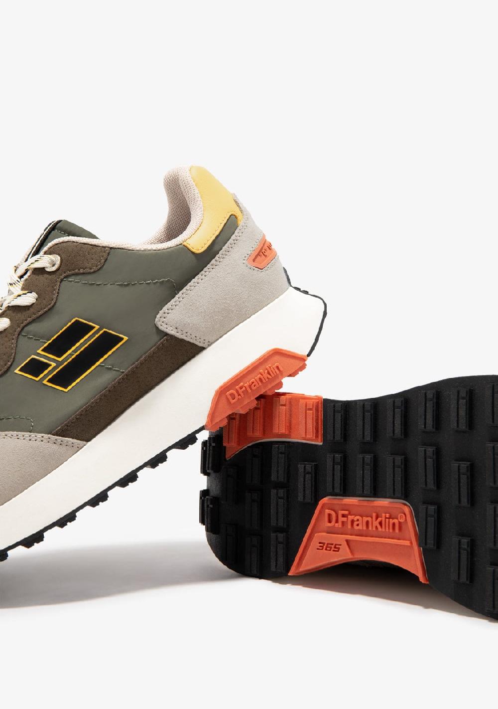 D.franklin Active Flag Safari Khaki