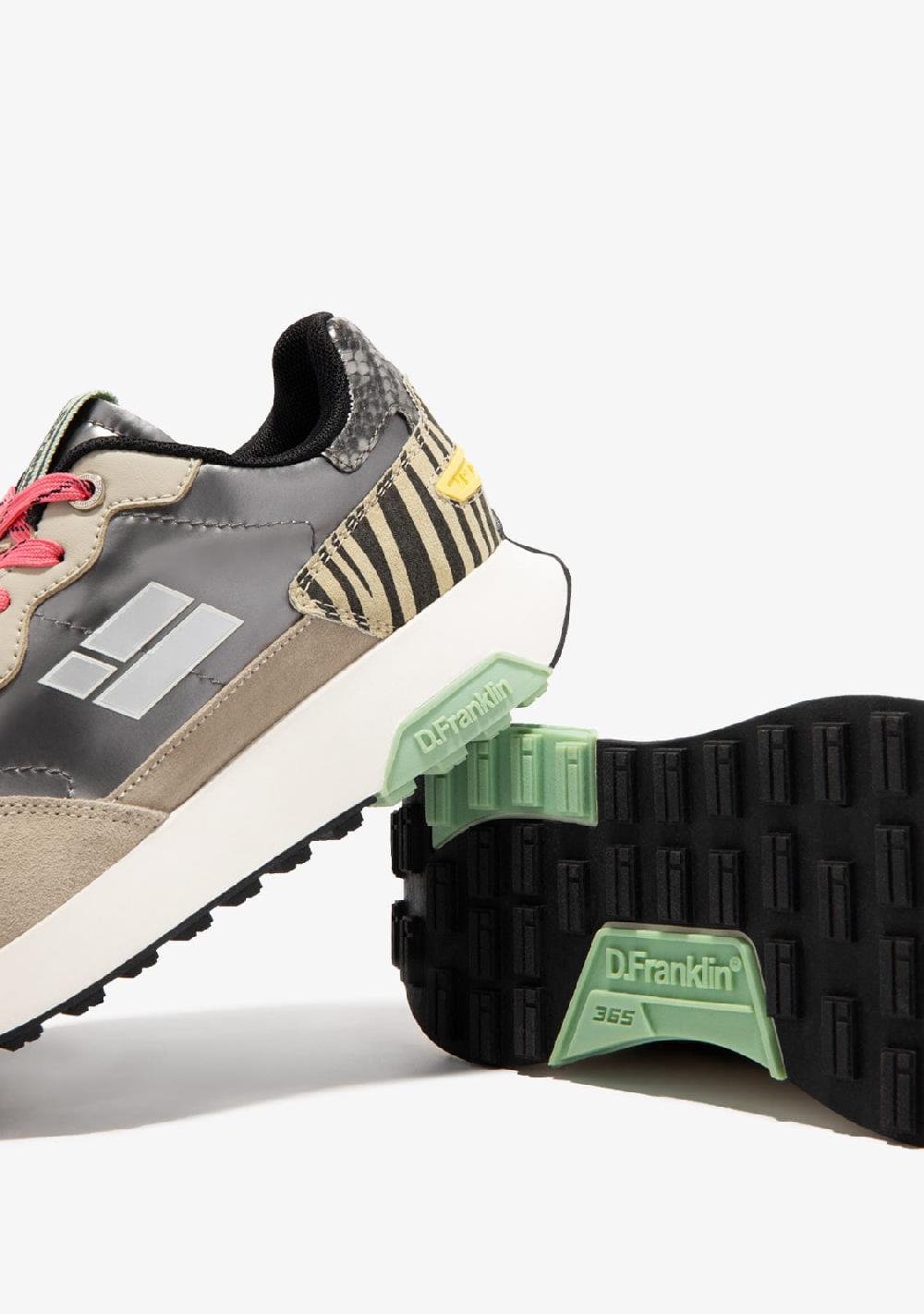 D.franklin Active Flag Safari Pewter