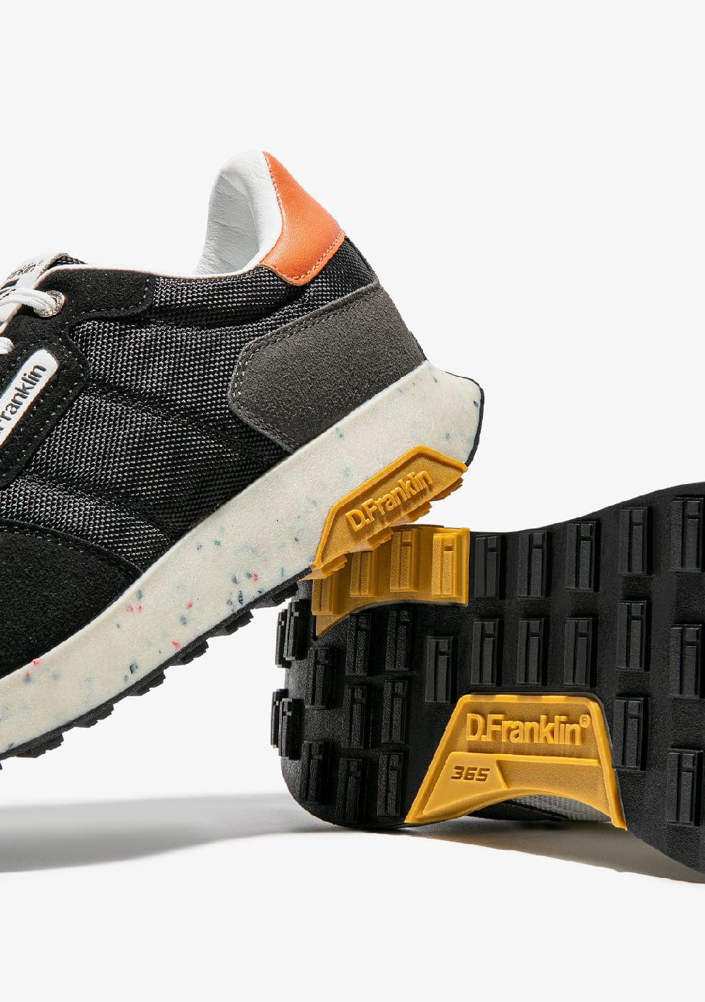 D.franklin Active Nylon Basic Black