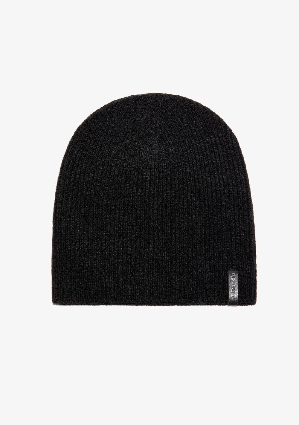D.franklin Active Slouch Beanie Black