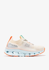 D.franklin Aero Sneakers Mesh White / Orange